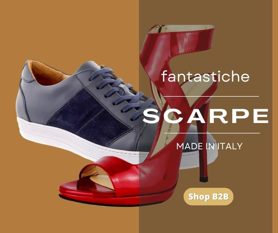 Trova scarpe italiane all'ingrosso: scarpe made in Italy per rivenditori o private label, B2B, per donna, uomo e bambino