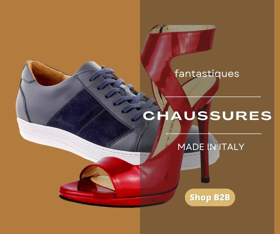 Trouver des chaussures italiennes en gros: chaussures made in Italy pour revendeurs ou marques privées, B2B, pour femmes, hommes et enfants