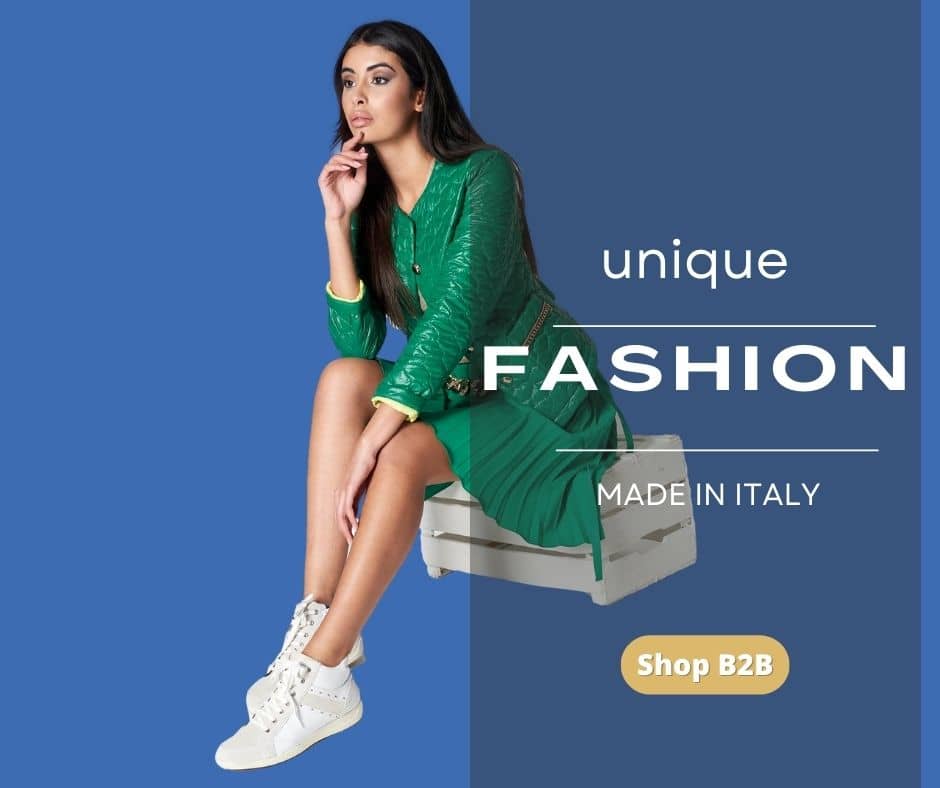 Italian B2B: wholesale clothing shoes handbags jewels from manufacturers Italy